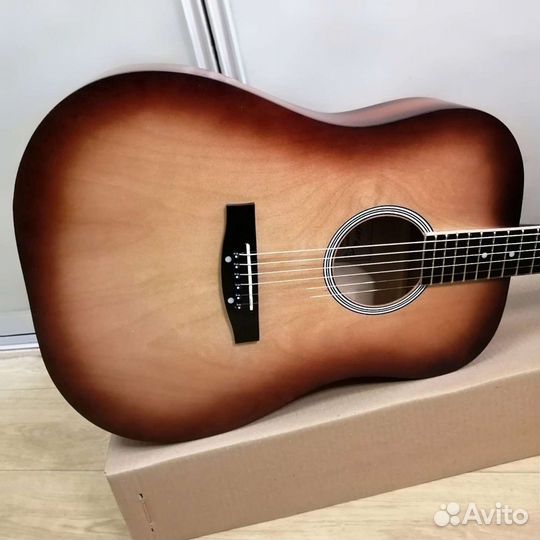 Гитара новая акустическая Россия