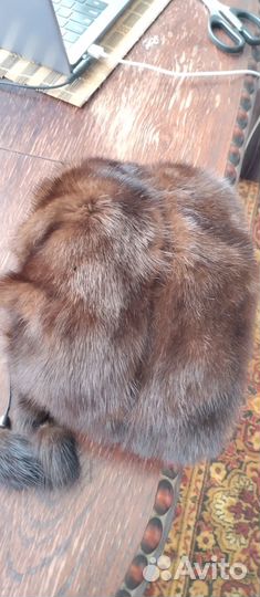 Шапка норковая женская фабричная