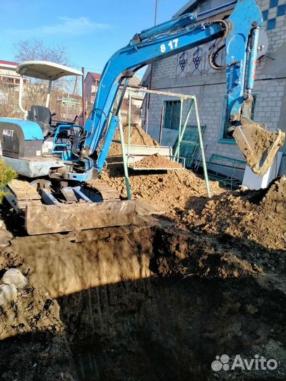 Услуги мини экскаватора