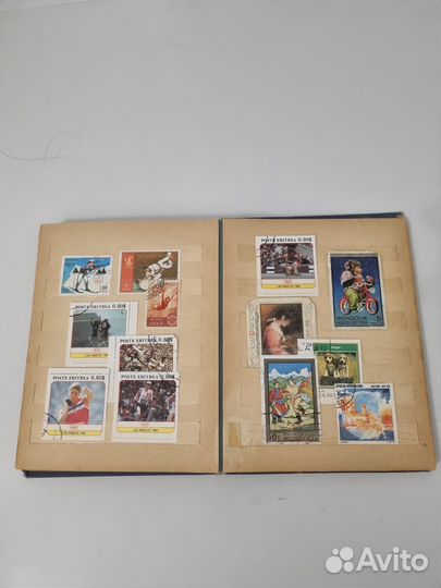 Альбом с марками Разных стран