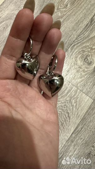 Сережки бижутерия