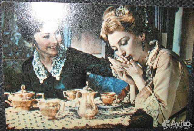 Открытки Кадры из советских к/ф, актер м. Ножкин