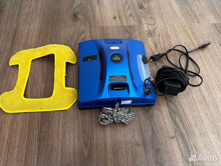 Робот-стеклоочиститель hobot 298 Ultrasonic, синий