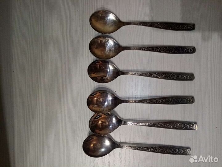 Мельхиоровые ложки СССР