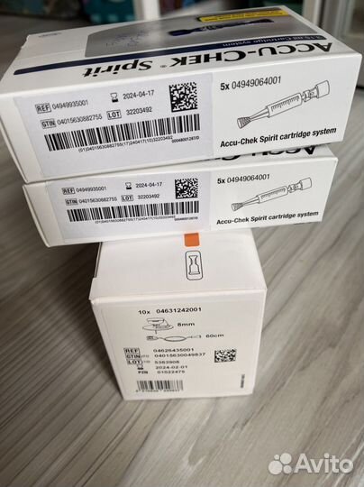 Инфузионные наборы к помпе Accu-chek spirit