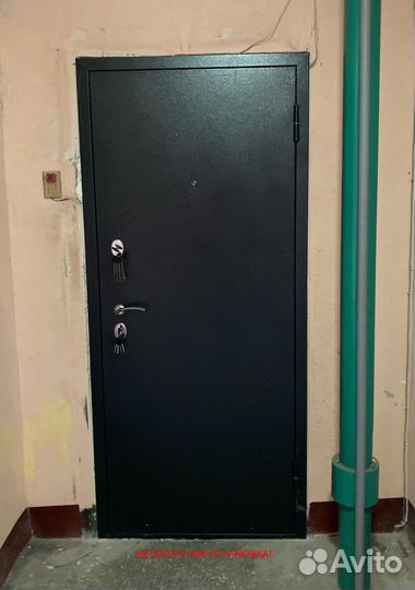 Дверь входная в квартиру с установкой