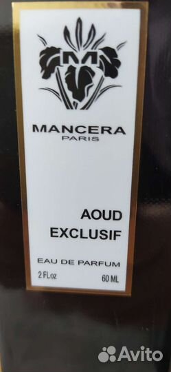 Духи mancera, Aoud Exclusif 60 мл.новые в упаковке