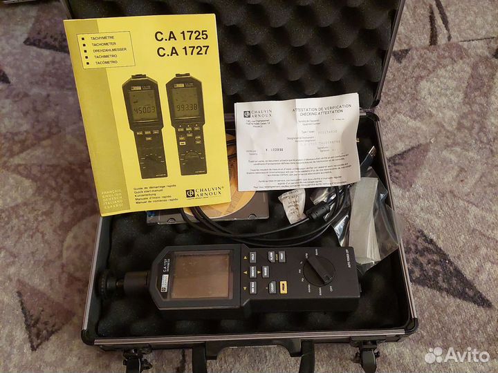 C.A 1727—промышленный тахометр