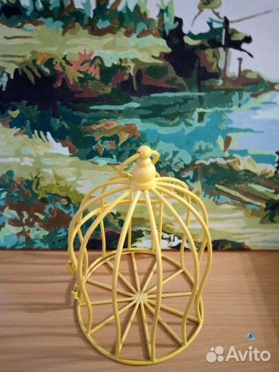 Клетка декоративная, металлическая