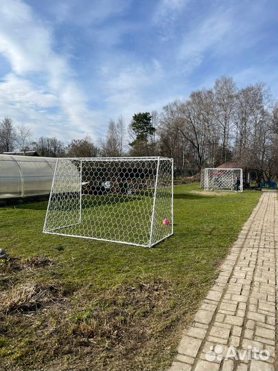 Футбольные ворота 3х2 металлические