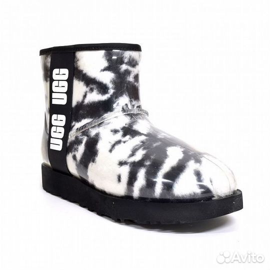 Ugg Classic Clear Mini Marble Black