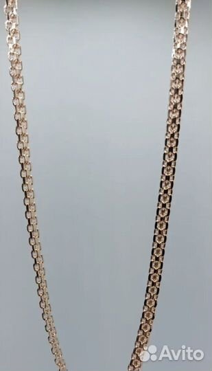 Золотая цепь мед сплав высшего качества