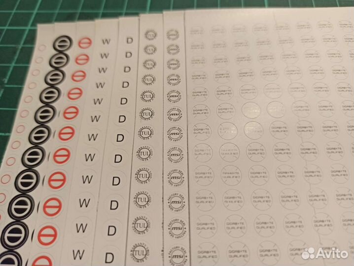 Пломбы для видеокарт