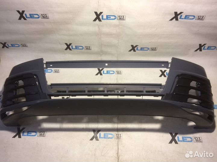 Передний бампер Audi Q7 Q 7 S line 2015-н.в в сбор