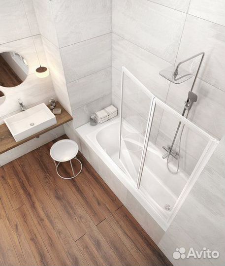 Ванна акриловая azario laura асимметричная 170*110 см правая