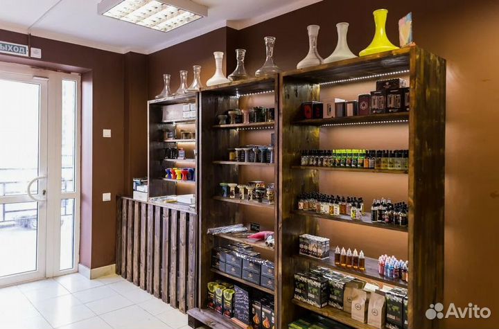 Табачный магазин с постоянными клиентами