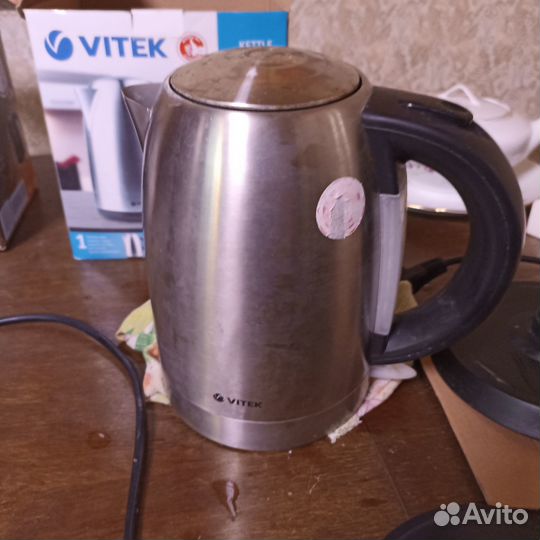 Чайник электрический, Vitec, металл