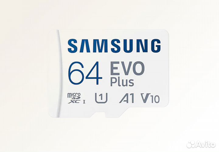 Карта памяти Samsung microsdxc 64Gb Evo Plus, Clas