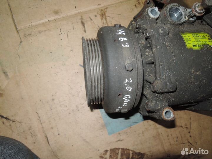 Компрессор кондиционера Mitsubishi Galant 1997-200