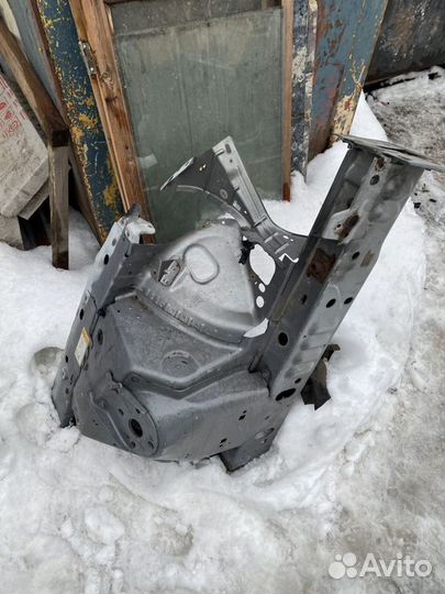 Лонжерон передний левый jaguar xf x250