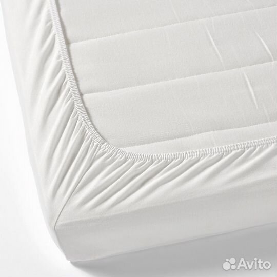 Натяжная простыня детская икеа Лен 60х120 2 шт