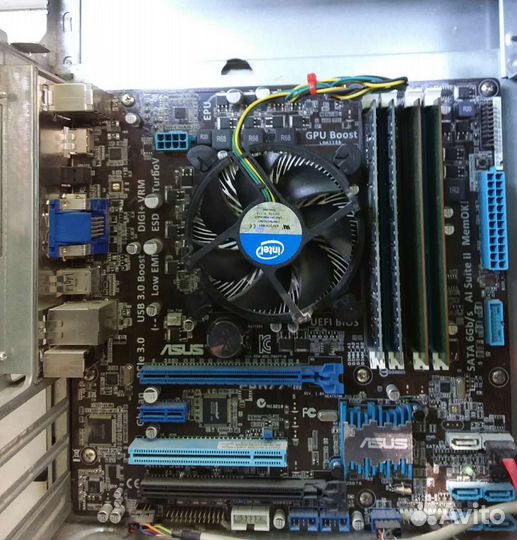 Материнская плата. Процессор. Оперативная память