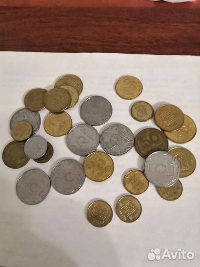 Монеты дальнего зарубежья, Украины и России