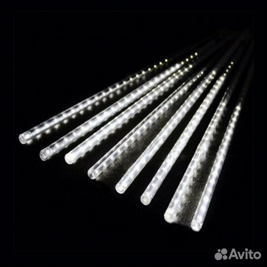 Гирлянда Бахрома для фасадов уличная (6-12-20 м.)