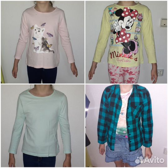 Детская одежда для девочек пакетом
