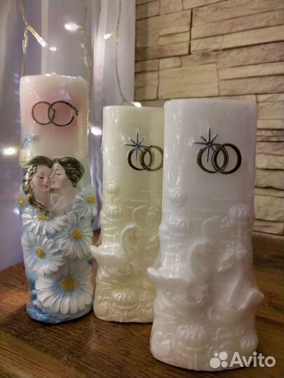 Свеча свадебная 