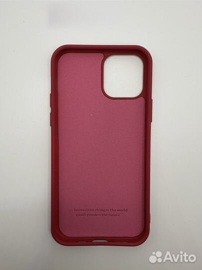 Чехол каркасный для iPhone 12/12 Pro розовый