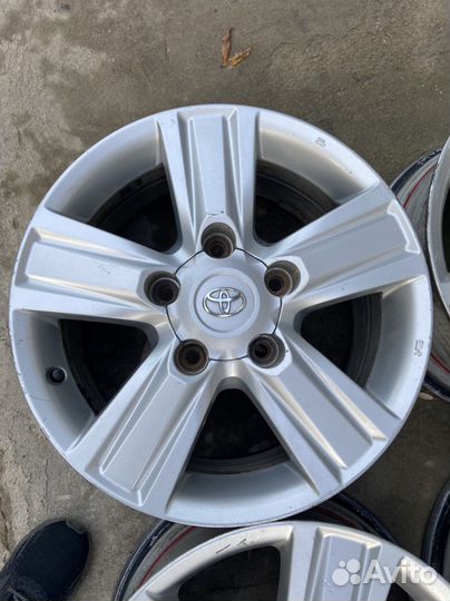 Продам оригинальные диски TLC200 R18, 5x150