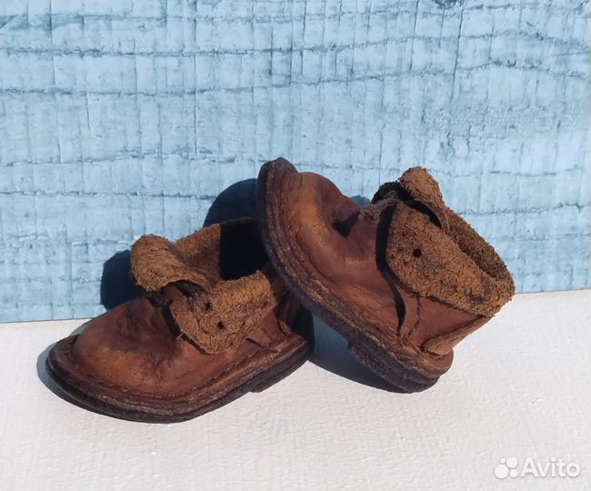 Обувь(состаренные башмачки) для кукол Паола Рейна