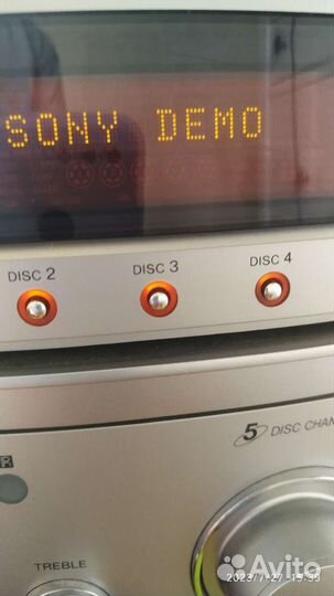 Музыкальный центр sony MNC -NXM1