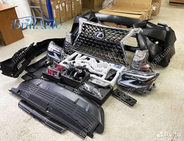Комплект рестайлинга Lexus GX 460 из 09-19 в 2021