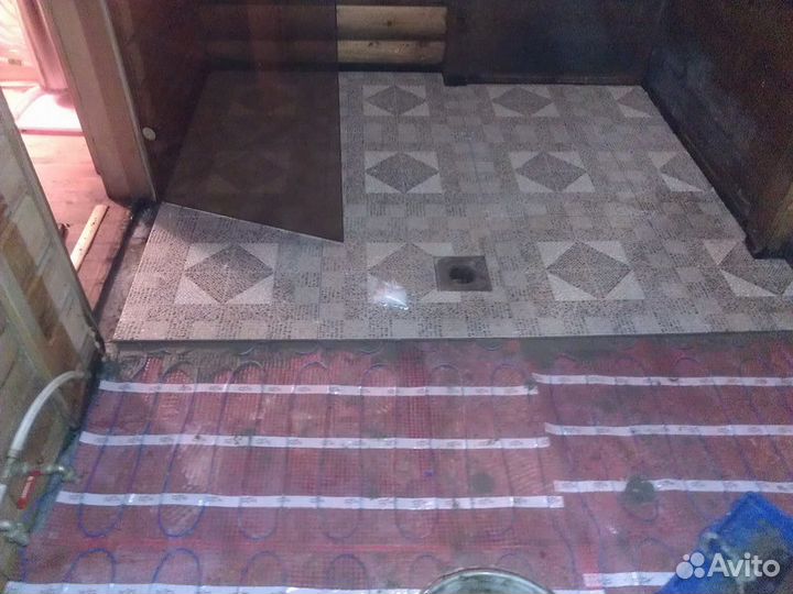 Укладка теплого пола.Монтаж напольного покрытия