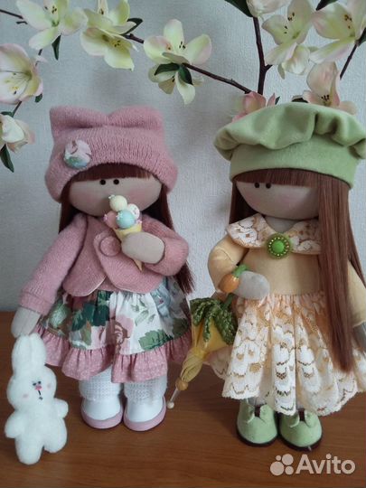 Интерьерные куклы ручной работы