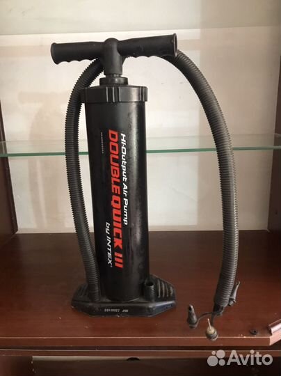 Насос ручной для надувного матраса б/у