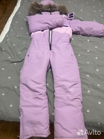 Зимний комбинезон для девочки