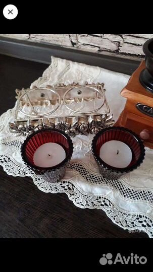 Подсвечники разной эпохи.винтаж