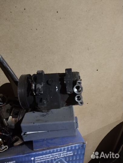 Компрессор кондиционера рено логан
