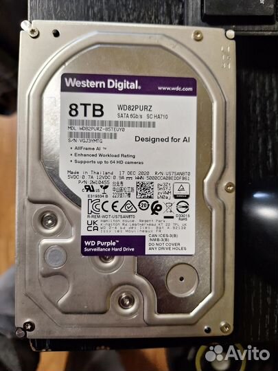 Продам жёсткий диск HDD western digital 8Tb