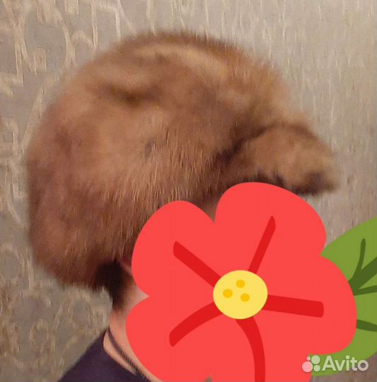 Кепка из меха куницы