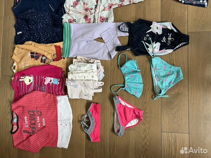Пакет вещей на девочку, 98 размер