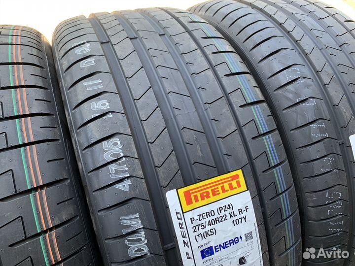 Pirelli P Zero PZ4 275/40 R22 и 315/35 R22