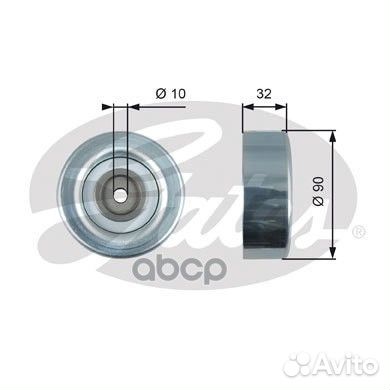 Ролик обводной приводного ремня T36495 Gates