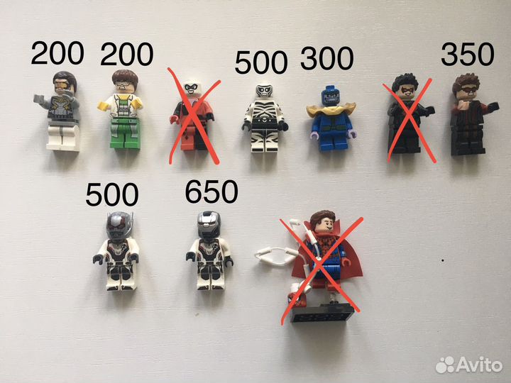 Lego Минифигурки Super Heroes