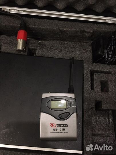 US-101 (с кейсом) беспроводная радиосистема