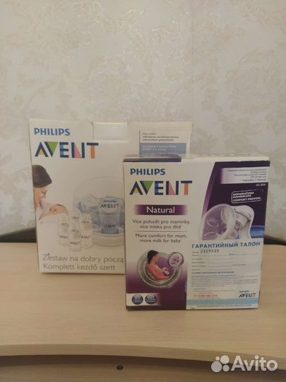 Молокоотсос ручной+ стерилизатор