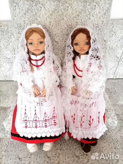 Интерьерная кукла ручной работы